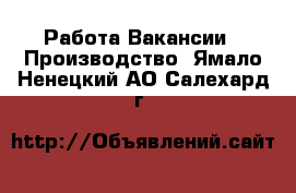 Работа Вакансии - Производство. Ямало-Ненецкий АО,Салехард г.